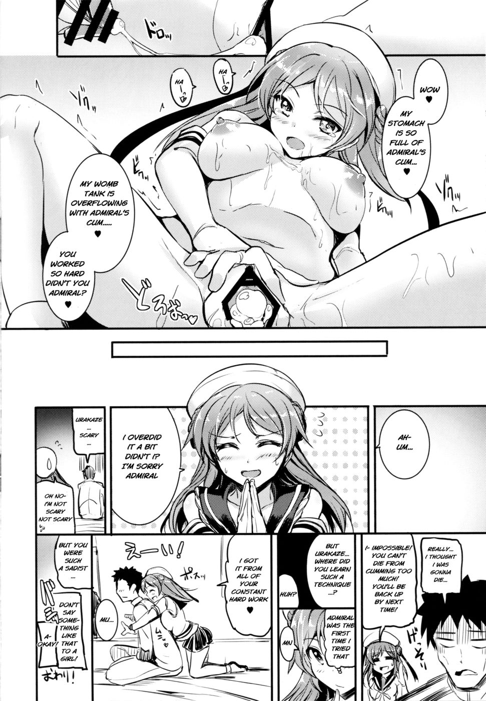 Hentai Manga Comic-Urakaze-chan ni Shibori Toraretai!-Read-23